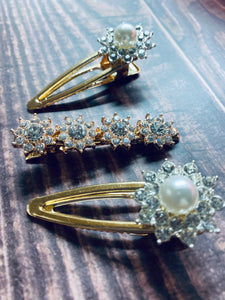 Diamond Hair Clips