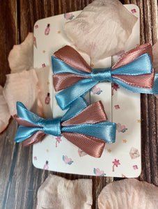 Cotton Candy Bow Set