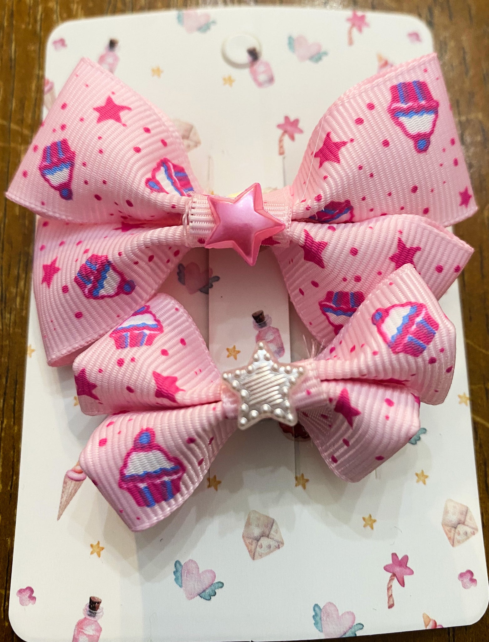 Cupcake Bow Set (kids)